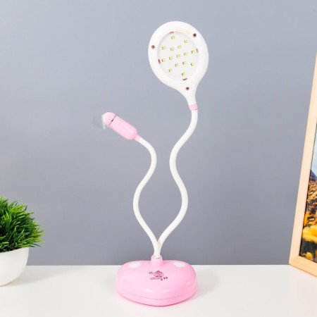 TECAL LAML "DONTRA" LED 4W USB AKB Pink 10x11.5x40.5 cm Risalux-4