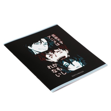 AT A5 Sketches, 16 ANime sheets, Cover Cardboard Cover, Block 100 G/M2-2