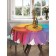 The tablecloth "Rainbow flower", round, Saten, d = 150 cm