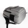 Youth backpack on lightning, 2 departments, 4 pockets, gray color