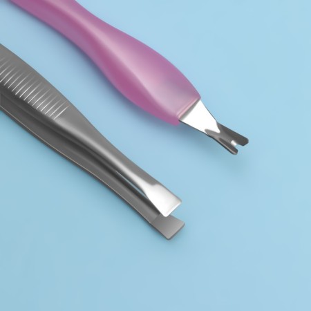 Manicure set, 5 items, on a blister, color mix-3