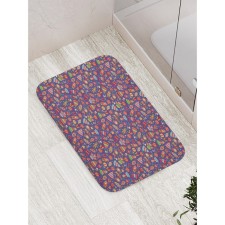 Retro toy rit for the bathroom, anti -slip, size 52x77 cm