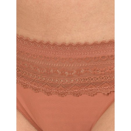 Female cowards, size 42, chocolate color-2