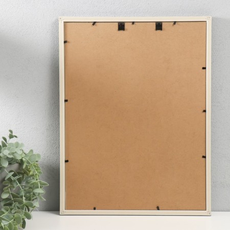 Photo frame plastic 30x40 cm "Green with gold frame" 32x42 cm-2