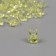 Decor for creativity Plastic "Bear" yellow set 25 pcs 1.8x1.5x1 cm