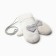 Women's mittens about the lawsuit Minaku Love 24 cm milk