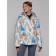 Ski jacket female winter, size 46, blue color
