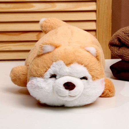 Soft toy "Corgi-Slick", size 35 cm, redhead color-2