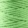 Knitting cord 100% cotton, width 3mm 25m 80g "green" 4.5x4.5x10 cm