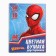 Color paper, A4, 16 sheets, 16 colors, non-stated, bilateral, on paper, 48 g/m², Spider-Man