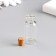 Decor for creativity Glass "A bottle with a traffic jam" 5 ml 4x1.8x1.8 cm