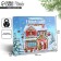 Package Gift New Year Laminated "New Year's House", L 31 x 40 x 11.5 cm, New Year