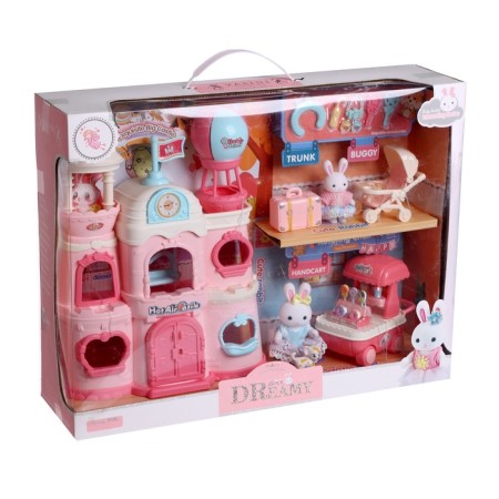 House for animals "Bunny: Big Family" with a set of accessories-12