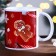 Ceramic “Pinche” mug, 320 ml, white color