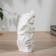 VAZ Coramics Table "Daring Lady" 20x8 cm, white