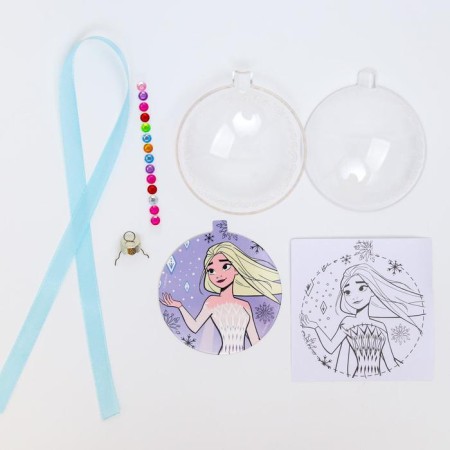 Set for creativity "New Year's ball with coloring", cold heart-1