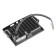 Flight LED Uniel, 20 W, IP65, LED, 1250 lm, 84x35x122 mm, black color