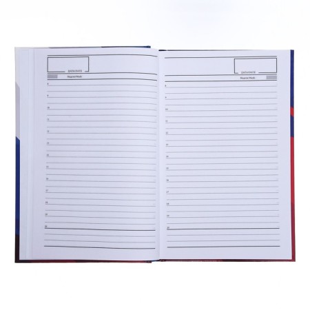 Deliciper of Leduced A5, 128 sheets "Russia", hard cover, glossy lamination-16