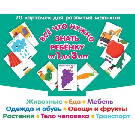 All you need to know a child from 1 to 3 years old
