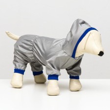 Combineson for animals, without lining, 2xl (DS 34-36, Osh 34-36, OG 44-48 cm), gray