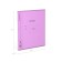Notebook of 18 sheets in the Erichkrause CoverPro classic "Vivid", plastic cover, offset unit, purple