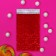 Gift holographic package with sticky tape, "brightness", 6x8+2 cm
