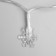 Garland "thread" 3 m with nozzles "Small Smalls", IP20, Transparent Thread, 20 LED, glow of multi, AAH3