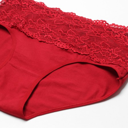 Women's cowards, red color, size 54-56-1