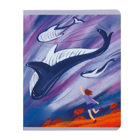 Notebook of 48 sheets in the cage "Magic Dreams (exclusive)", coated cardboard, glitter lamination, fields, white offset unit-5