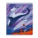 Notebook of 48 sheets in the cage "Magic Dreams (exclusive)", coated cardboard, glitter lamination, fields, white offset unit