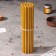 Church candle from wax No. 20, dark natural, 1 kg