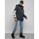 Male Winter jacket, size 50, dark blue color
