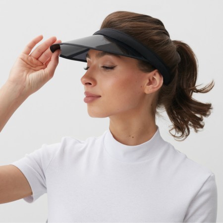 Feminine visor minaku color black, rr 56-58-1