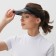 Feminine visor minaku color black, rr 56-58