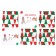 New Year's board developing game "New Year: Memo for kids.", 50 cards, 3+