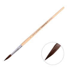 Squirrel Brush Round No. 7, handle tree