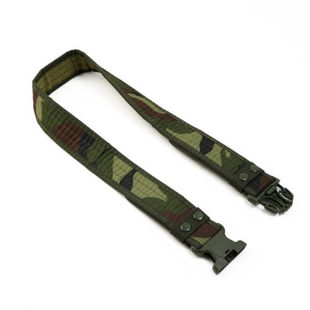 Tactical belt, 130 cm, width 5 cm, camouflage Woodland-5