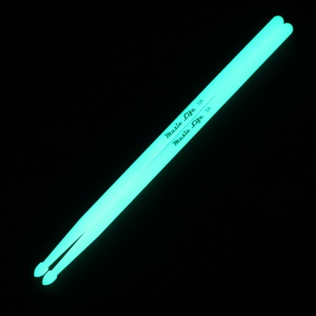 Drum sticks Music Life 5a Blue, luminous-4