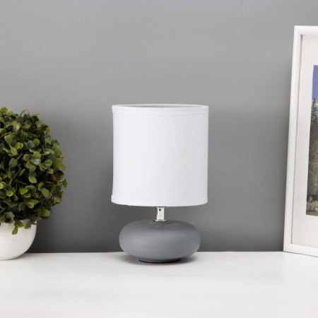 Assens table lamp E14 40W gray-white 13x13x22 cm-2