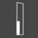 Wall lamp Mantra Boutique, LED, 2740LM, 3000K, 250x66x1000 mm, white color