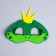 Carnival mask "Frog", felt
