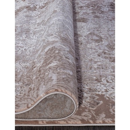 Rectangular carpet Karmen Hali Armina, size 80x150 cm, color Brown/Brown-2