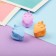 Hair crab "Doll" (set 10 pcs) Strawberry flower, 1.5 cm, mix