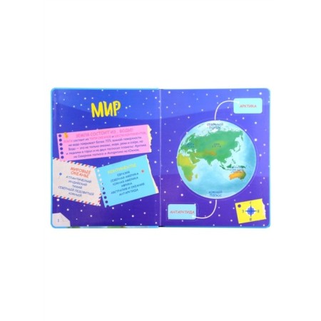 Book with the windows "Atlas of the World"-1