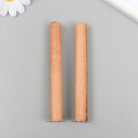 Wick for a candle tree with a metal holder Round 1.5x12 cm-2