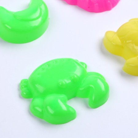 Molding molds, set 10 pcs., Mix color-1