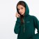 Female set (sweatshirt/pants), emerald color, size 48