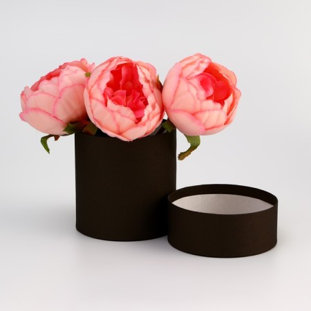 Hat box, black, 10 x 10 cm-3