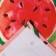 Baby Ethel "Watermelons", 150*220 cm, reps, pl. 30 g/m², 100% cotton