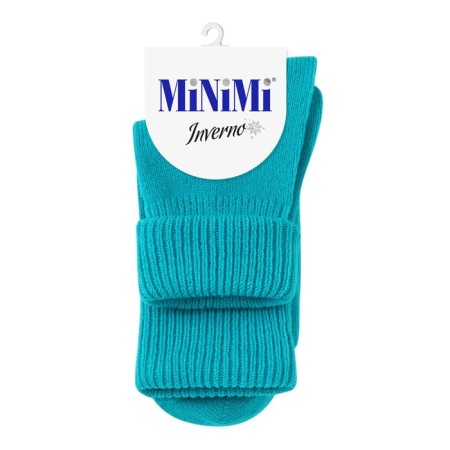 Women's socks mini inverno, single size, TURCHESE color